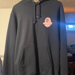*NEW NEVER WORN JAPAN EXCLUSIVE* Black Hoodie with Pink Graphic